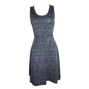 MOUNTAIN HARD WEAR Solid All Grey Gray Sleeveless Tie Waist Dress Womens Size XS